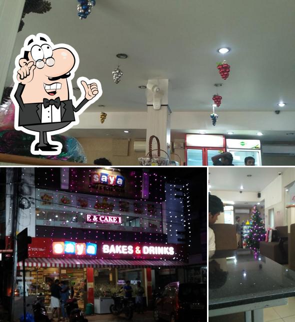 The interior of Saya Bakes And Drinks
