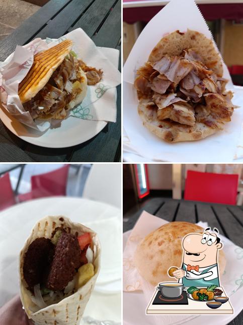Falafel al doner kebab