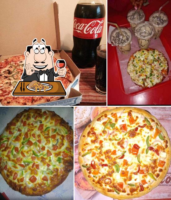 Get different kinds of pizza
