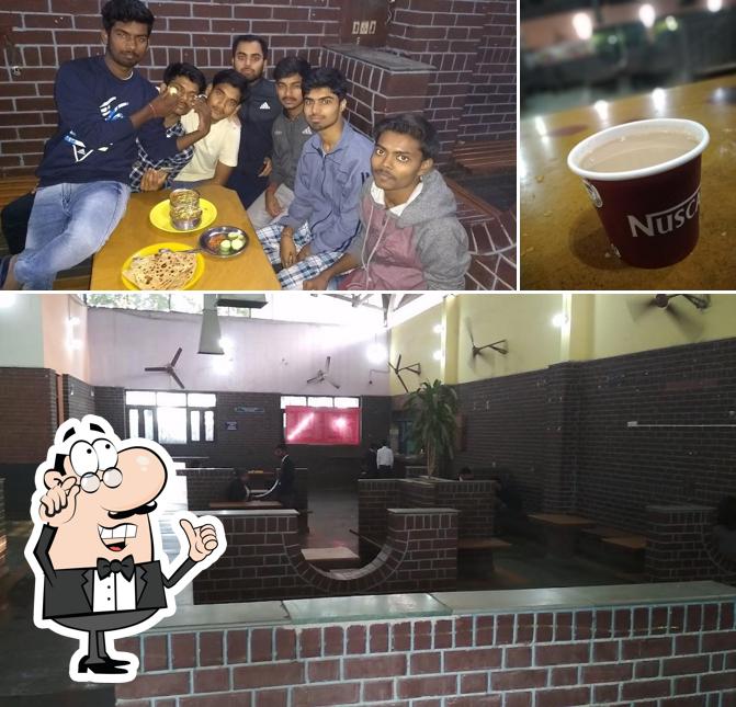 Check out the picture showing interior and beer at Coer Cafeteria