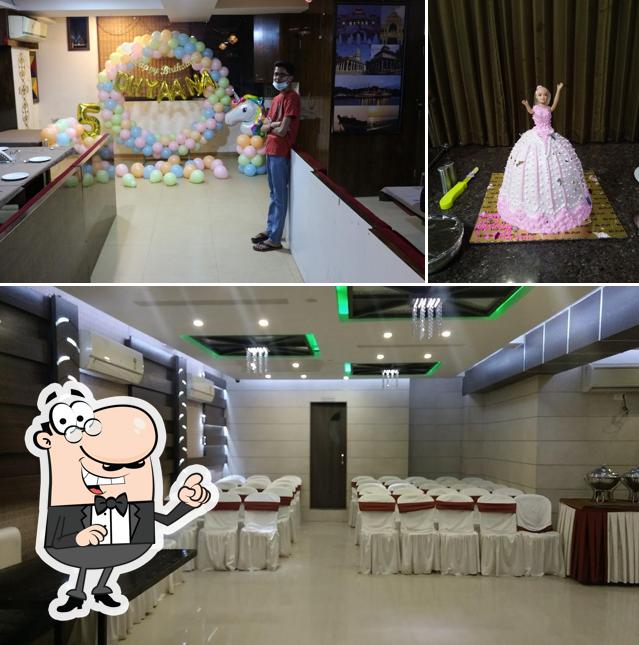 Check out how Zesty Treat Restaurant and Banquet_ Best Veg Restaurant, Banquet Hall looks inside