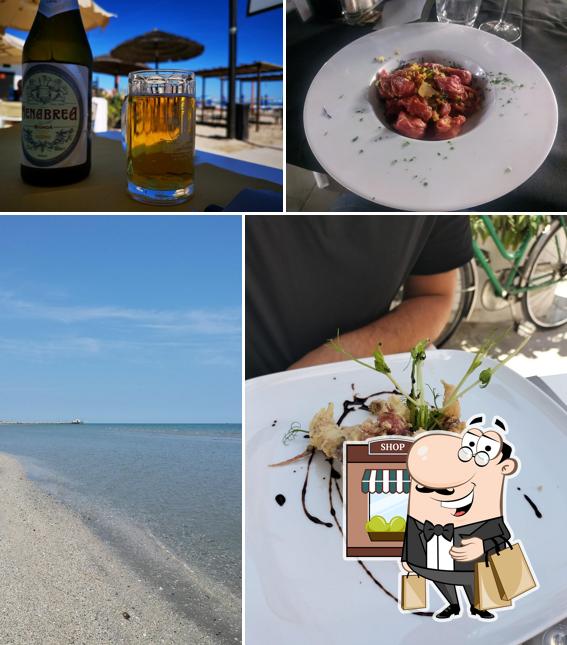 La esterno e bevanda del ristorante