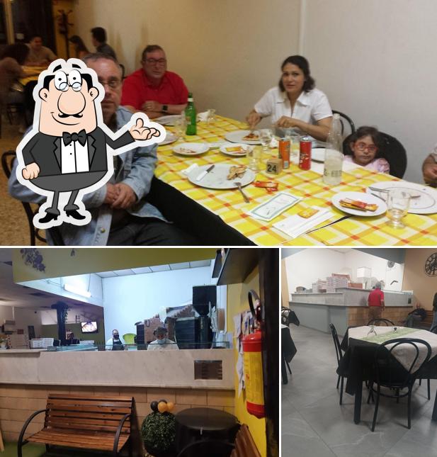 Gli interni di Pizzeria Blume