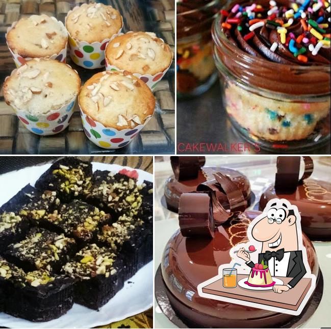 Enjoy one of the sweet dishes