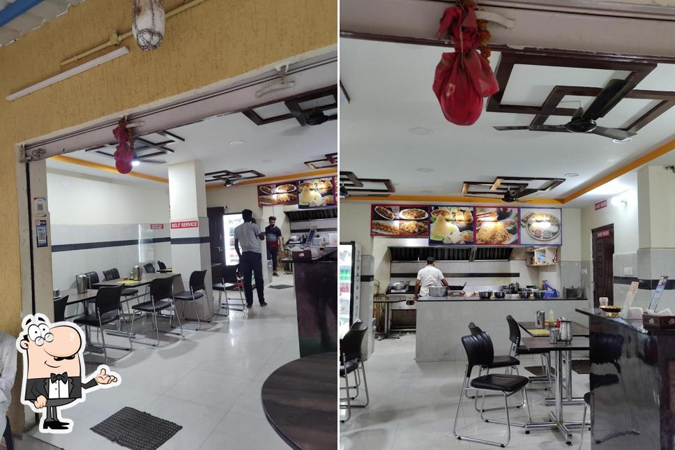 The interior of Durga Hotel