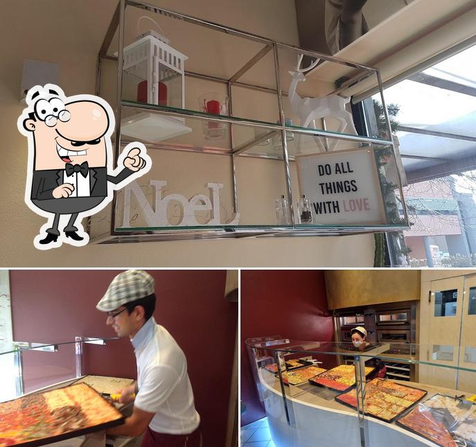 Gli interni di Jesim Pizza al Taglio Forli
