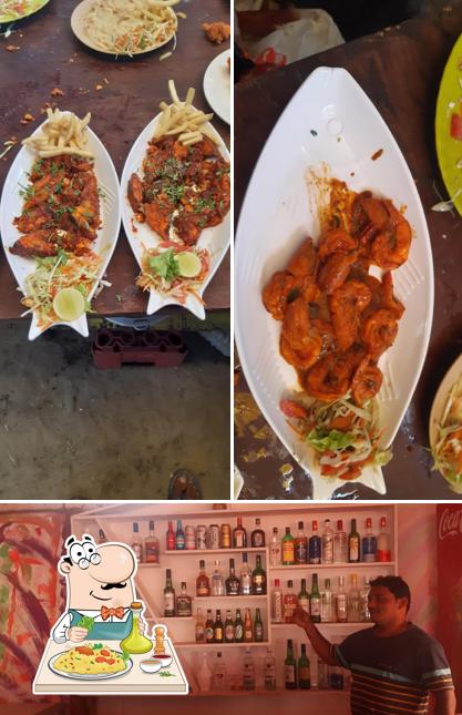 Among various things one can find food and interior at Planet Bollywood shack