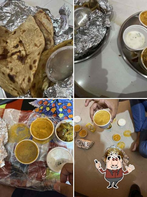 Food at 3H Haveli Chur Chur Naan