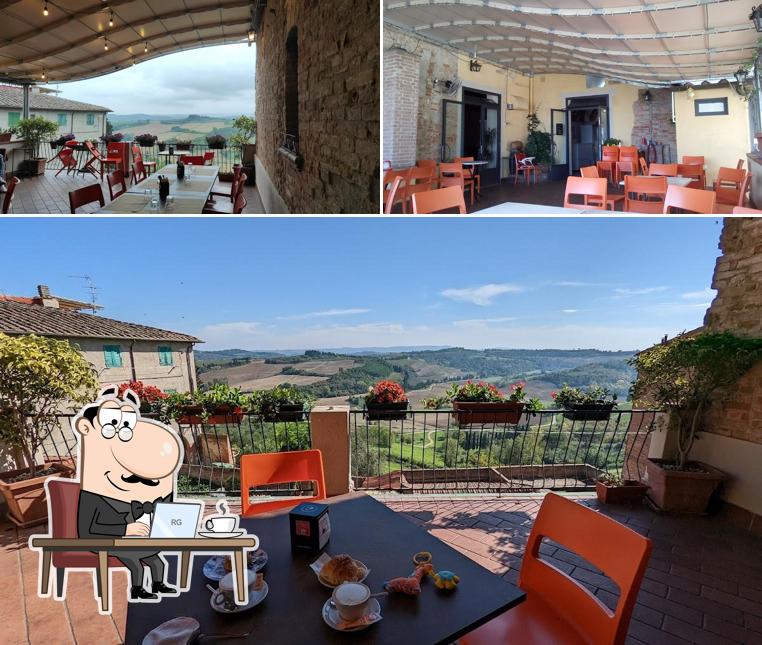 Gli interni di Bar La Terrazza