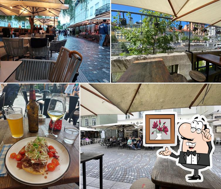 Gli interni di Slovenska Hiša