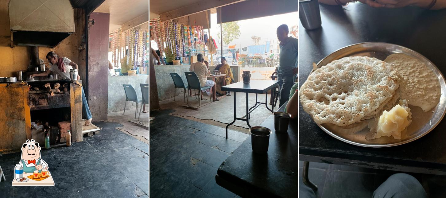 Enjoy a beverage at Sri Rudreshwara Benne Dosa Hotel