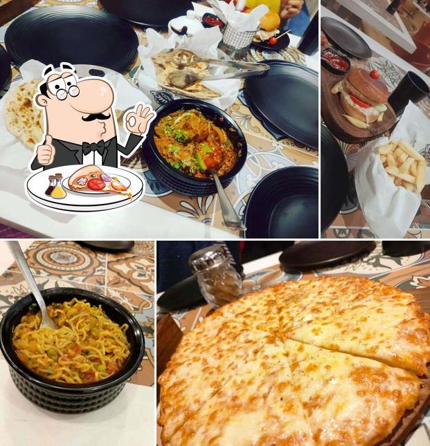 Order various kinds of pizza