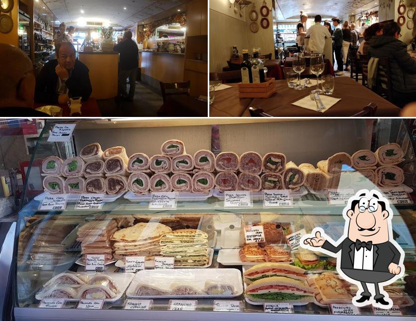 Dai un'occhiata agli interni di Trattoria Bar Pontini