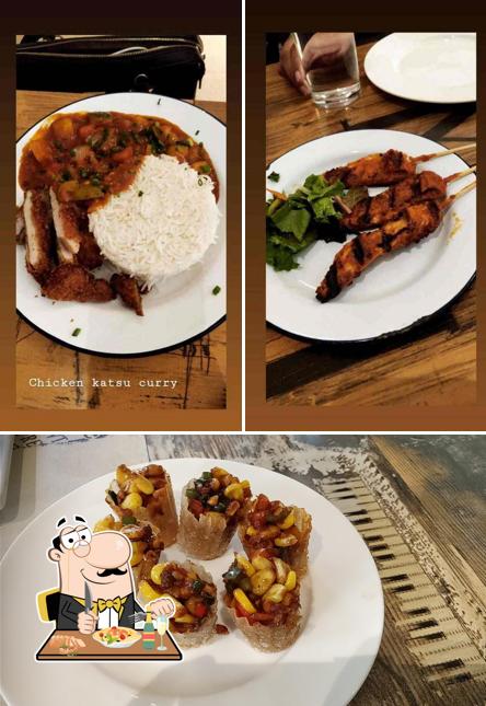 Food at Writer's Café