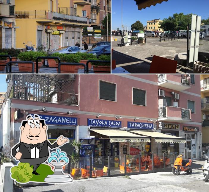 Gli esterni di Bar Tabacchi Tavola Calda Zaganelli Aldo
