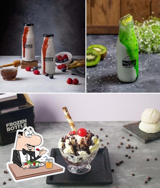 Food at Frozen Bottle - Milkshakes, Desserts, and Ice Cream