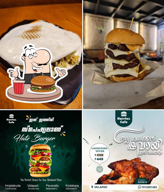 Try out a burger at HARRTOZ