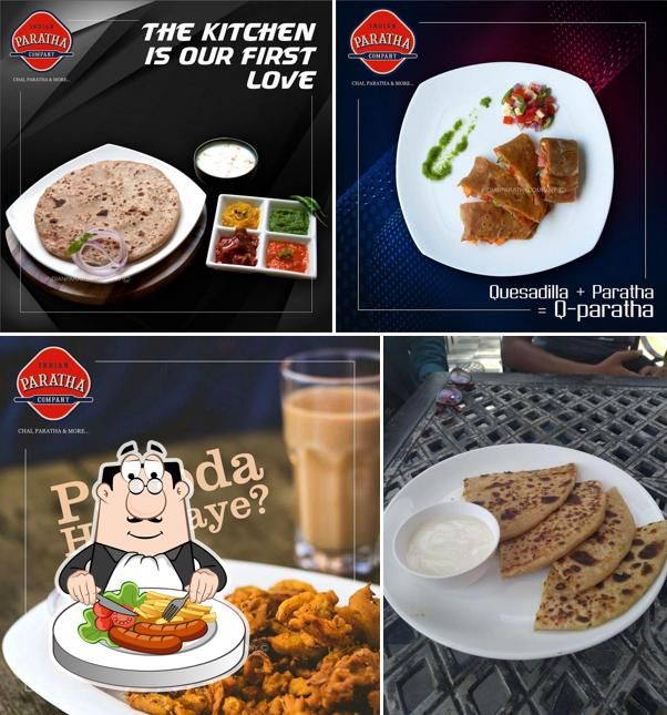 Food at Indian Paratha Company-Chai Paratha & More
