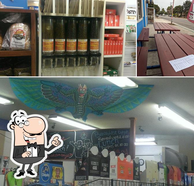 Check out how Deke's Market - In Mah' Belly Deli looks inside
