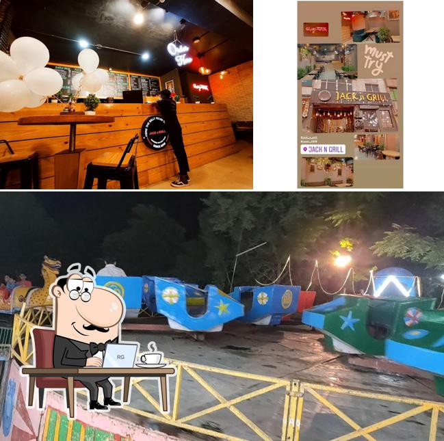 Check out how Jack n Grill looks inside