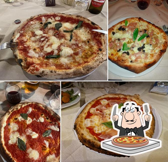 Scegli una pizza a Ristorante pizzeria La Dacia
