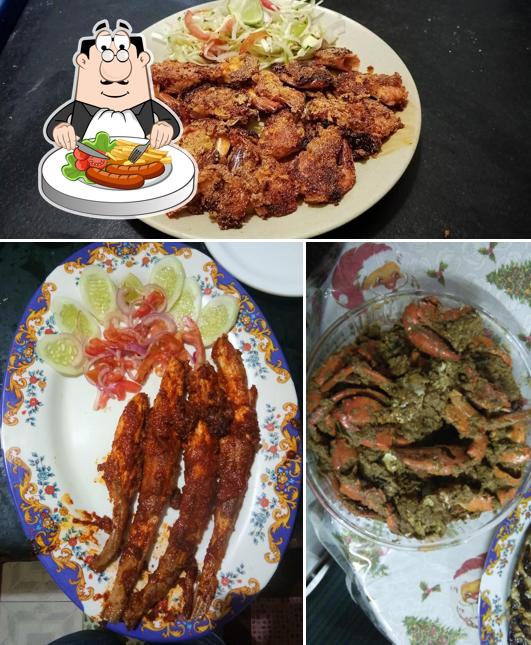 Food at Samhen bar & restaurant goan cuisine