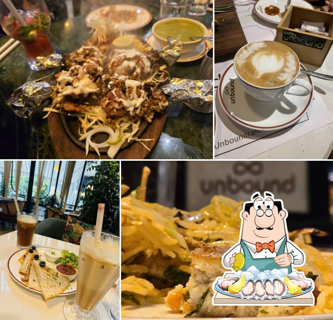 Oysters at Unbound Cafe Oysters at Unbound Cafe