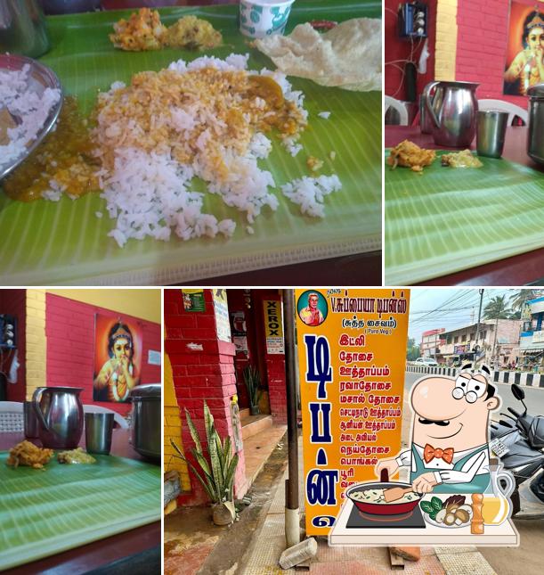 Fried rice at V.SUBBAIAH TIFFINS