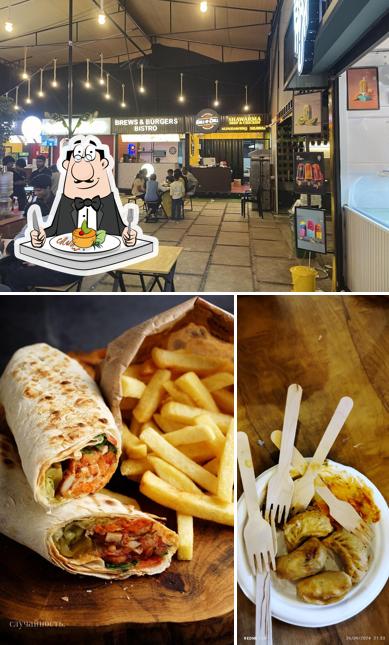 The restaurant's food and interior
