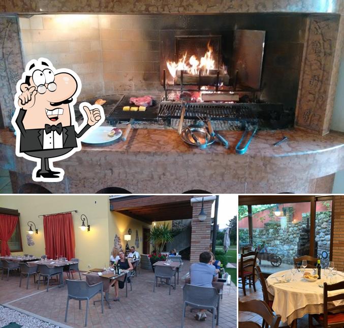 Gli interni di Locanda Arizona