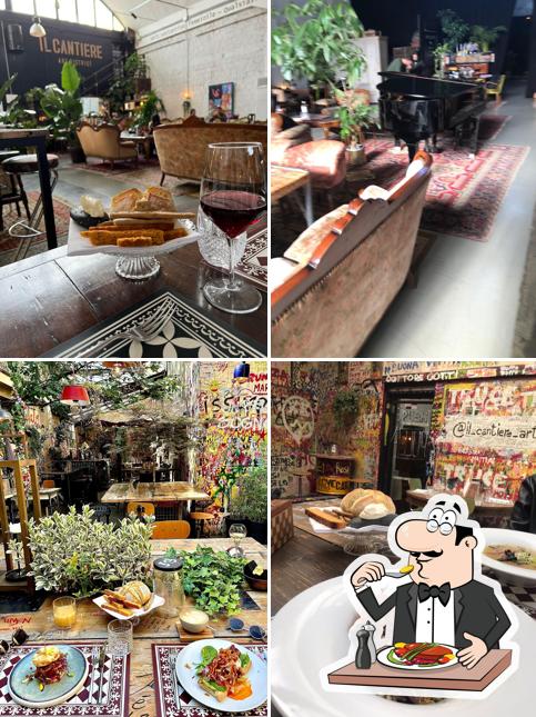 Platti al Ristorante Il Cantiere