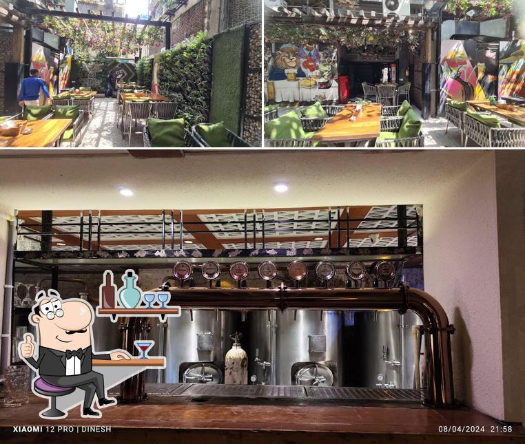 The interior of Ministry of Beer CP