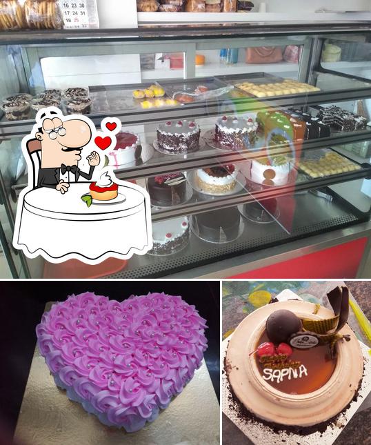 Bake Studio Padubidri offers a selection of desserts