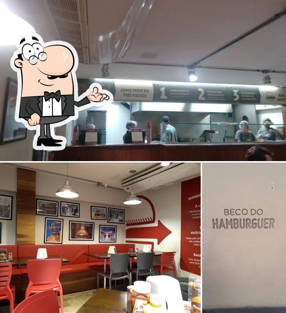 Veja imagens do interior do Beco do Hamburguer