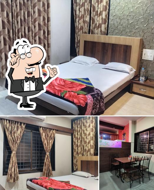 The interior of Hotel Annapurna