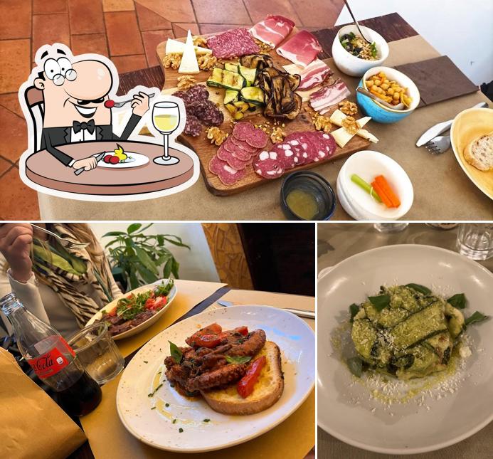 La cibo e bevanda del ristorante