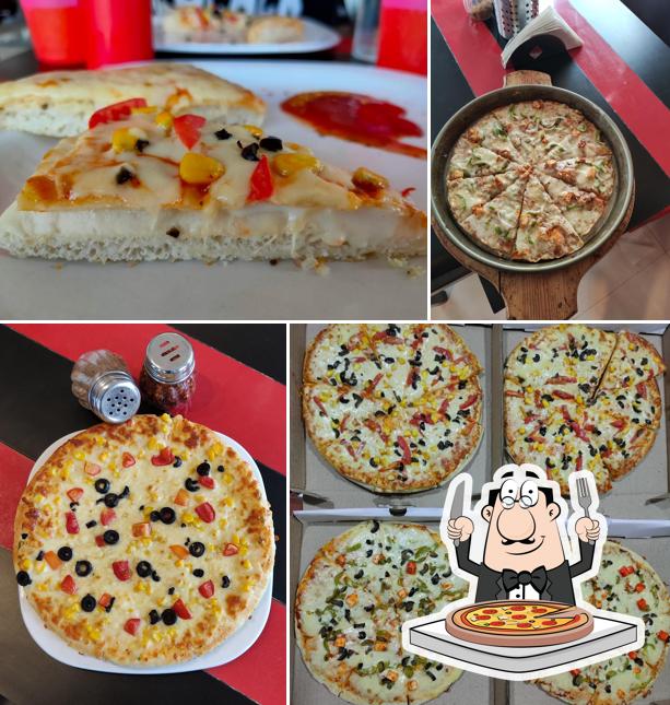 At Pomo's pizza Nikol, you can taste pizza