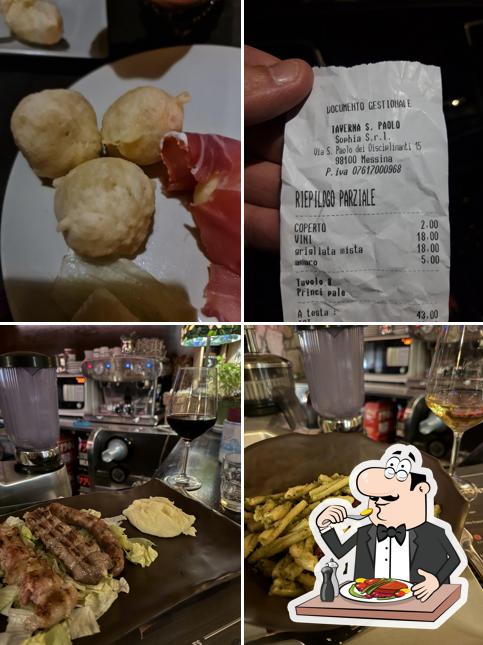 Cibo al Taverna San Paolo