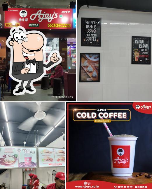 The interior of Ajay's - Nizampura, Baroda