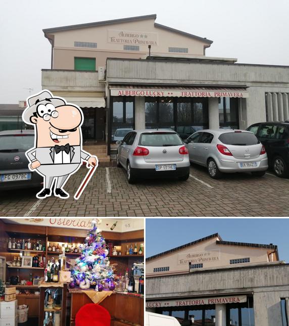 Gli esterni di AlbergoTrattoria Primavera