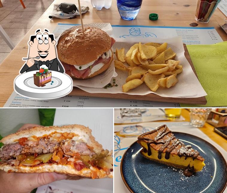 Torta al cioccolato al Celestino Street Burger