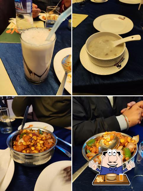 Clam chowder at Hotel Dhillon Residency