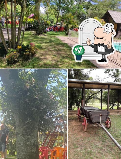 Veja imagens do exterior do Portal Restaurante da Fazenda