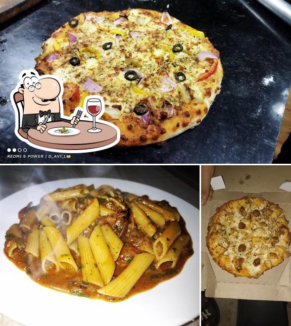 Food at The Kitchen Club pizza hub & cafe