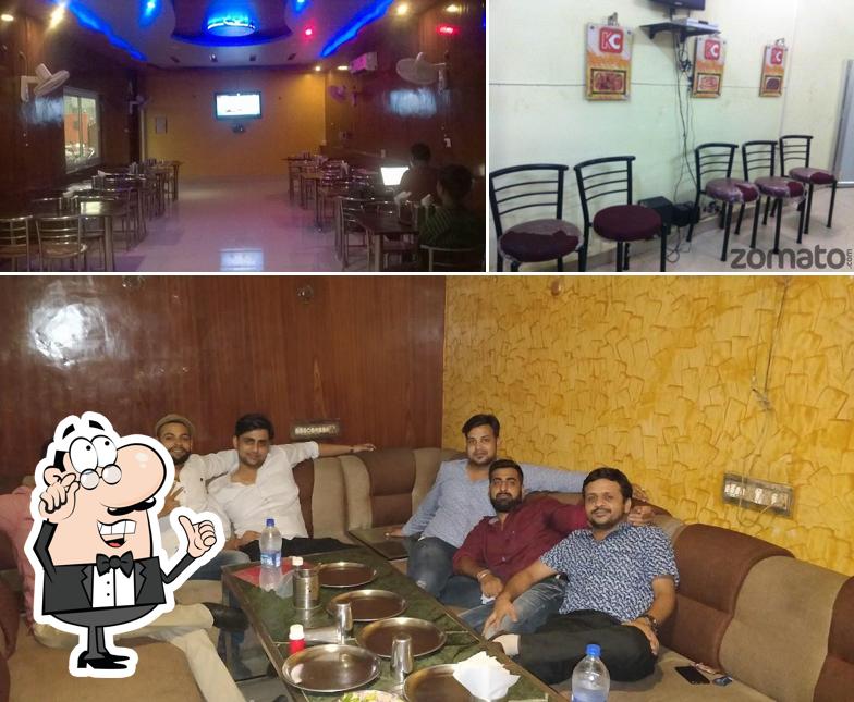 The interior of KALIKA CHULHA RESTAURANT