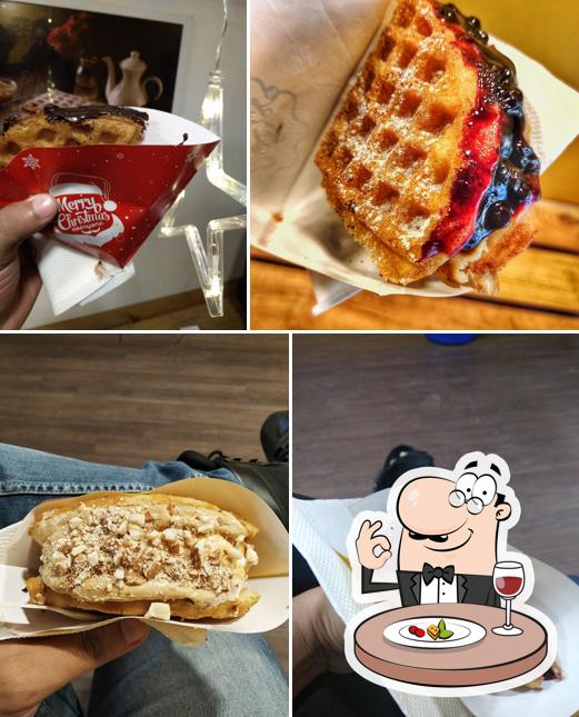 Food at The Belgian Waffle Co