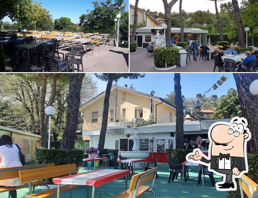Gli interni di Piadineria Bar Fontanelle