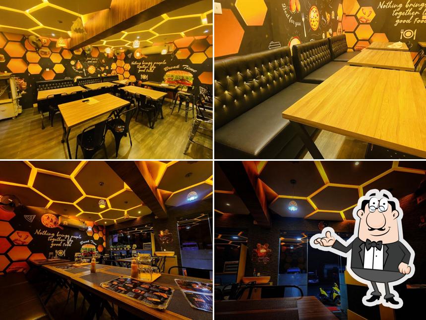 The interior of Break Time