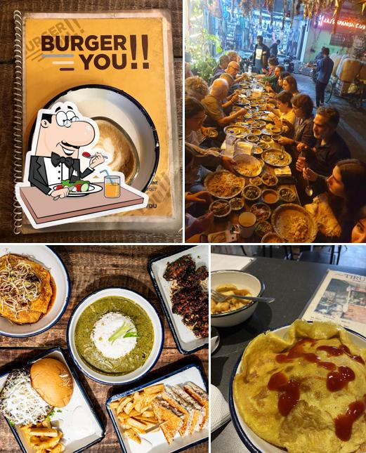 Food at Burger You!!