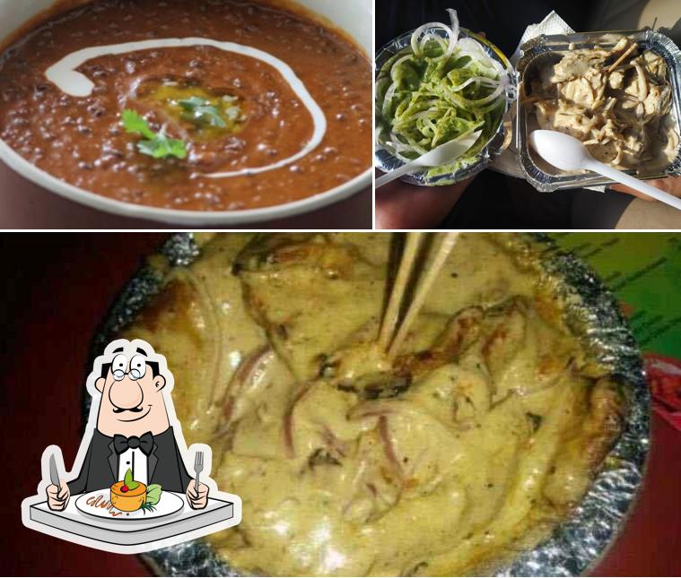 Food at Punjabi Chaap Corner
